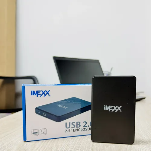 CASE DISCO DURO IMEXX 2,5" SATA USB 2,0 NEGRO